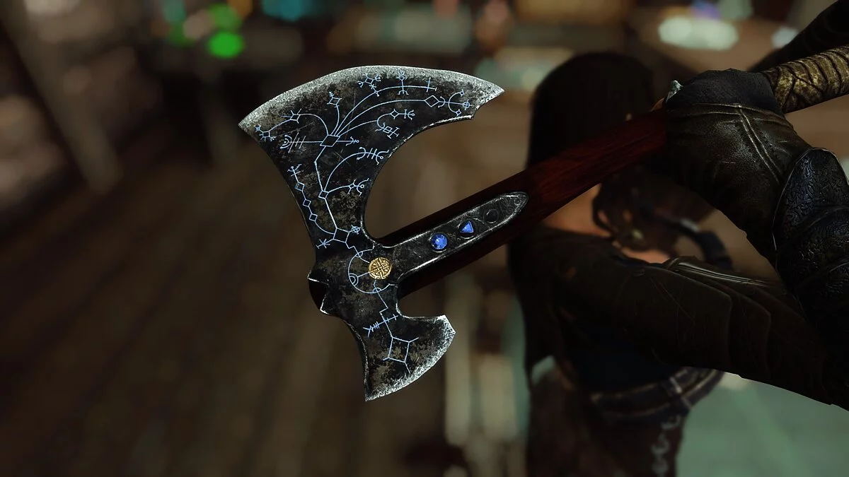 Elder Scrolls 5: Skyrim Special Edition — Leviathan Axe - God of War