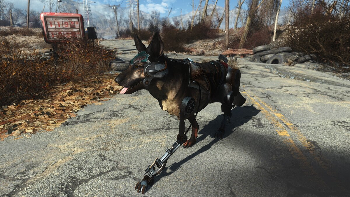 Fallout 4 — Project Cyberdog's Rex Dogmeat Replacer