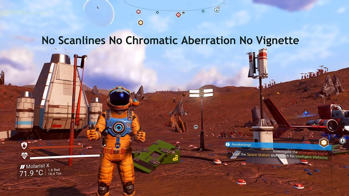 No Man&#039;s Sky — Мод, убирающий мыльную графику [V1]