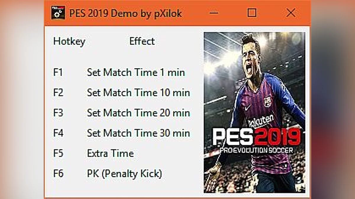 Pro Evolution Soccer 2019 — Трейнер / Trainer (+3) [DEMO] [pXilok]