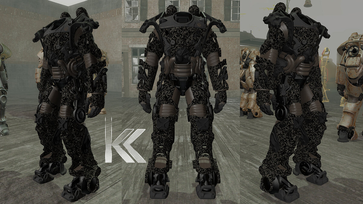 Fallout 4 — Силовая броня "БОС" (Kooj's BOS Recon Power Armor Frame) [1.0]