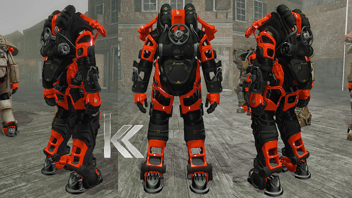 Fallout 4 — Силовая броня "Формула" (Kooj's Formula Power Armor Frame) [1.2]