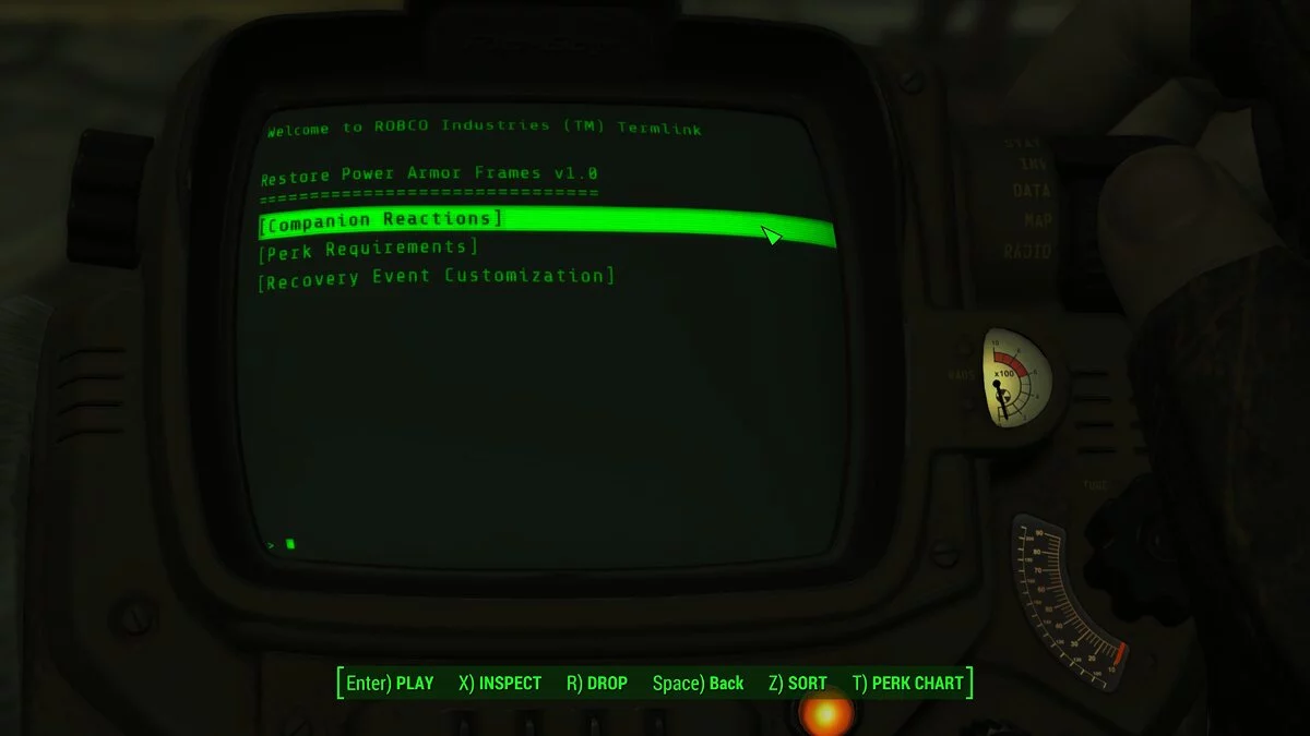Fallout 4 — Снимать силовую броню с врагов (Restore Power Armor Frames) [1.1]