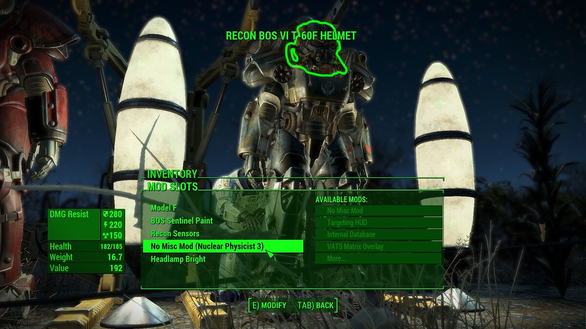 Fallout 4 — Два улучшения на силовую броню (More Power Armour Mods) [1.1] 