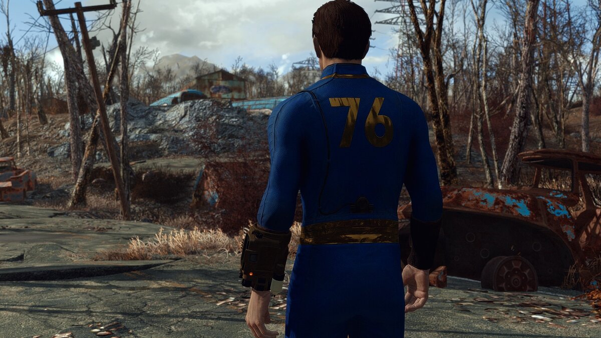 Fallout 4 — Костюм Убежища 76 (Vault 76 Jumpsuit) [0.3]