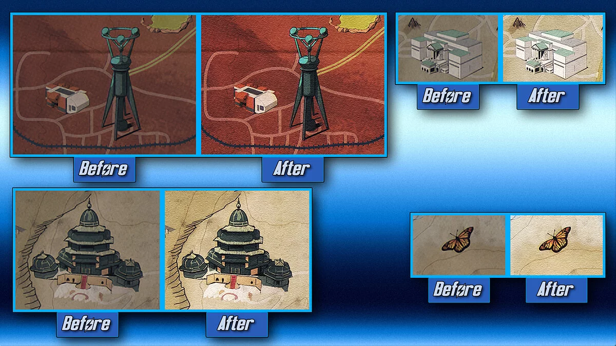 Fallout 76 — Улучшенная карта мира (Ultimist's High Detailed Map) [1.0]