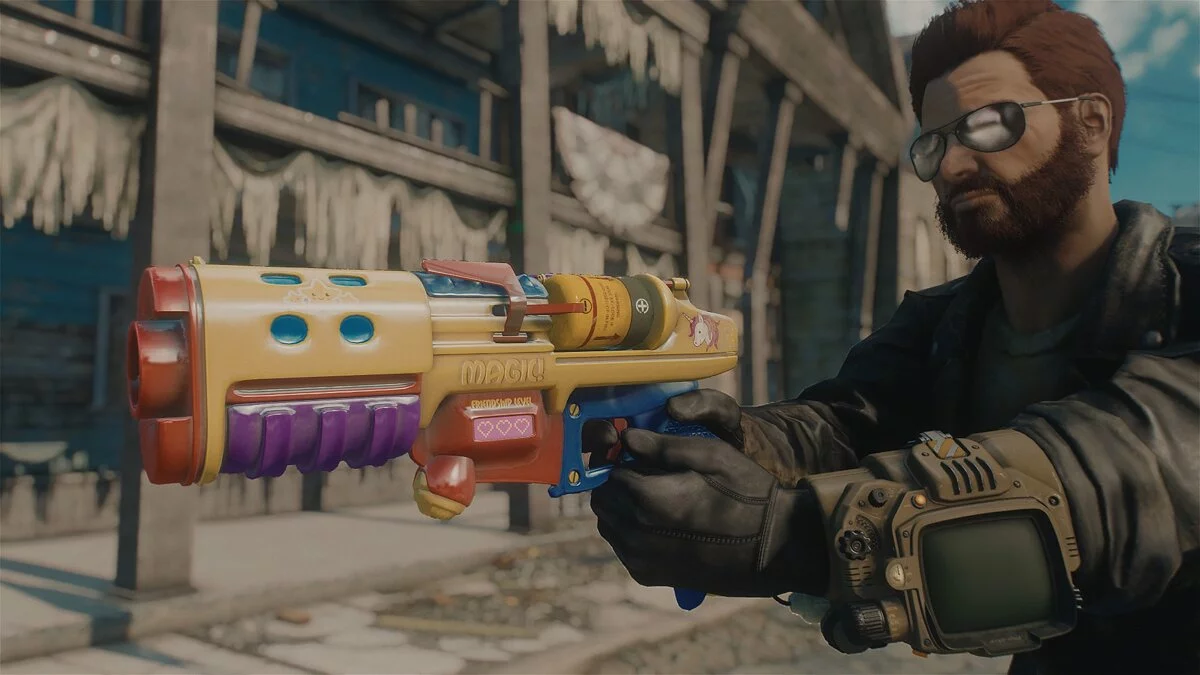 Fallout 4 — Плазменный пистолет из Fallout 2 (Glock 86 - Plasma Pistol) [1.1]