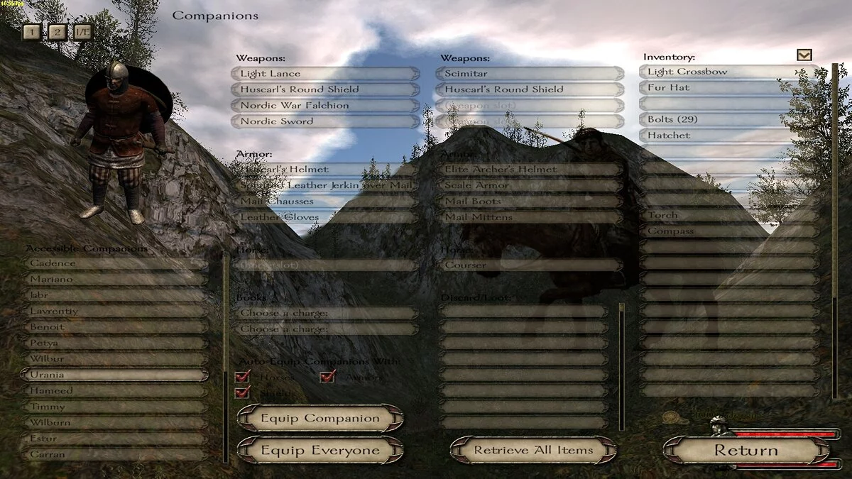 Mount & Blade: Warband — Explorer – весь мир доступен без необходимости в карте