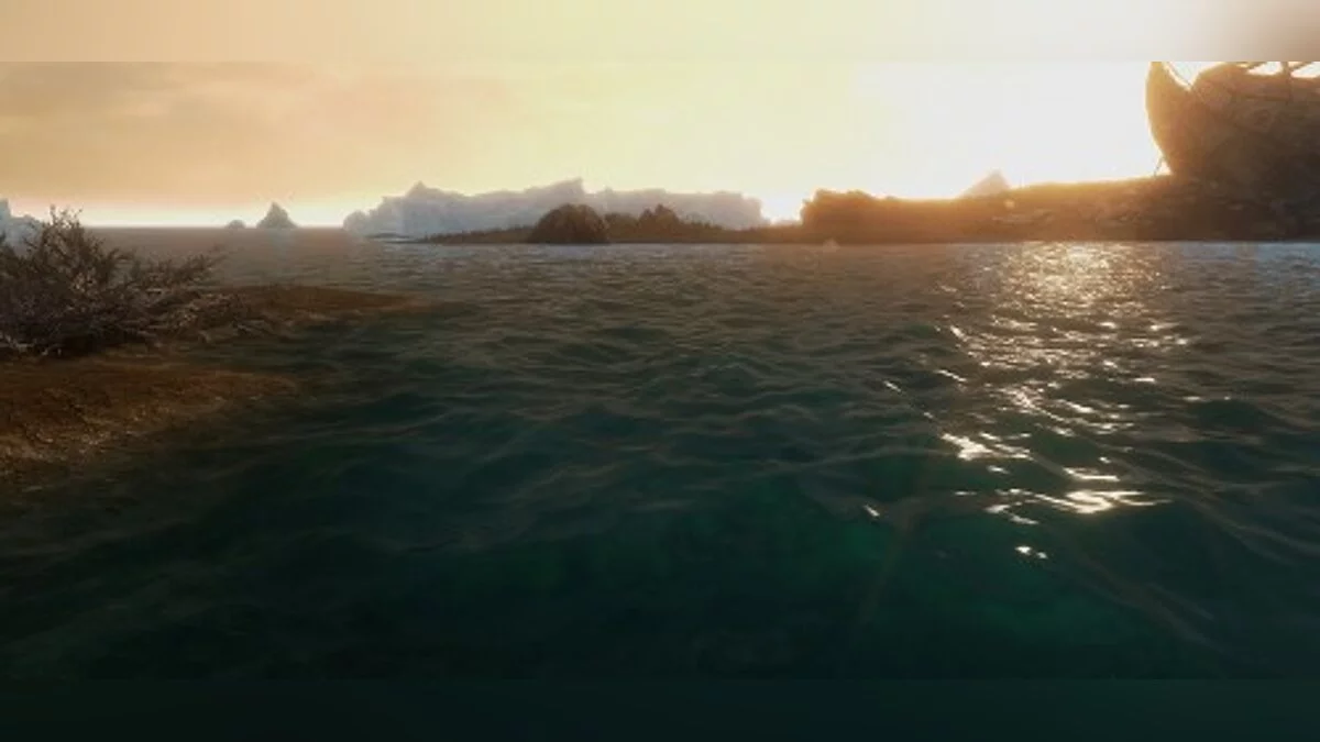 The Elder Scrolls 5: Skyrim — Реалистичная вода (Realistic Water Two) [1.11]