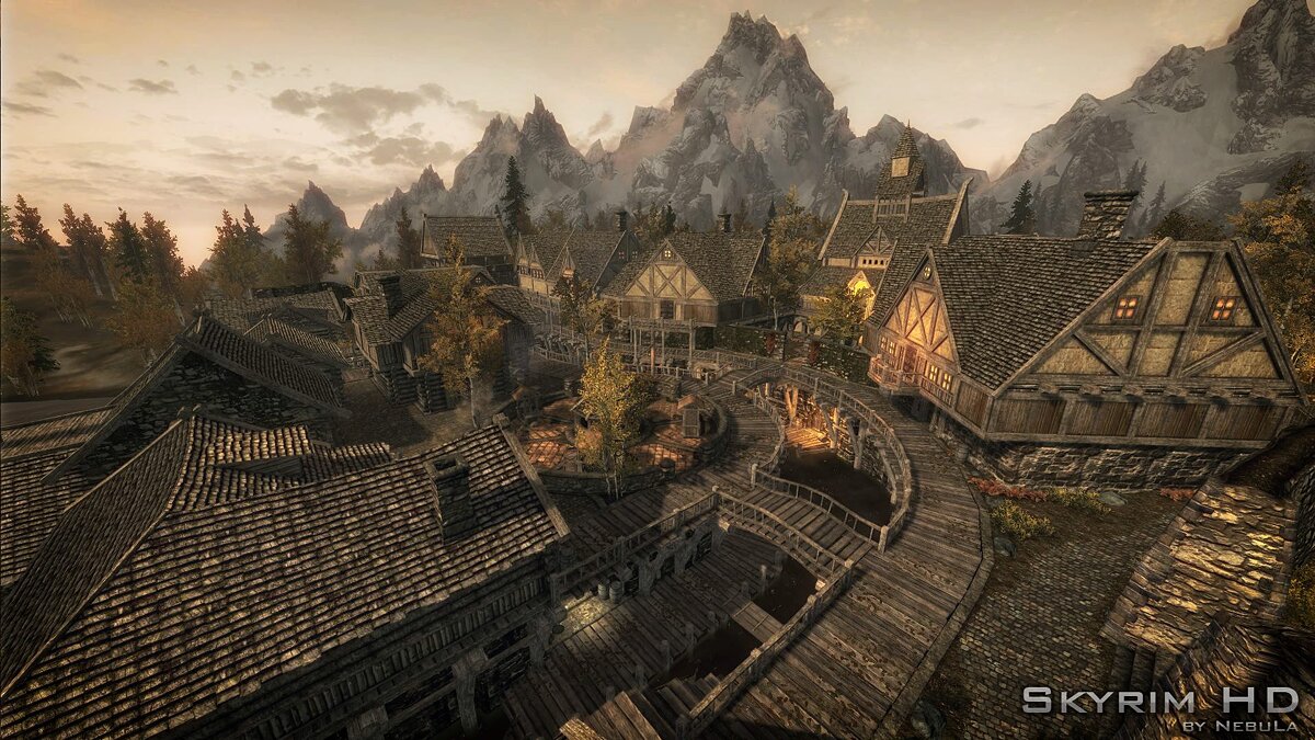 The Elder Scrolls 5: Skyrim — Улучшенные текстуры (Skyrim HD - 2K Textures)  [1.7] / Анимация и Графика / Моды и скины