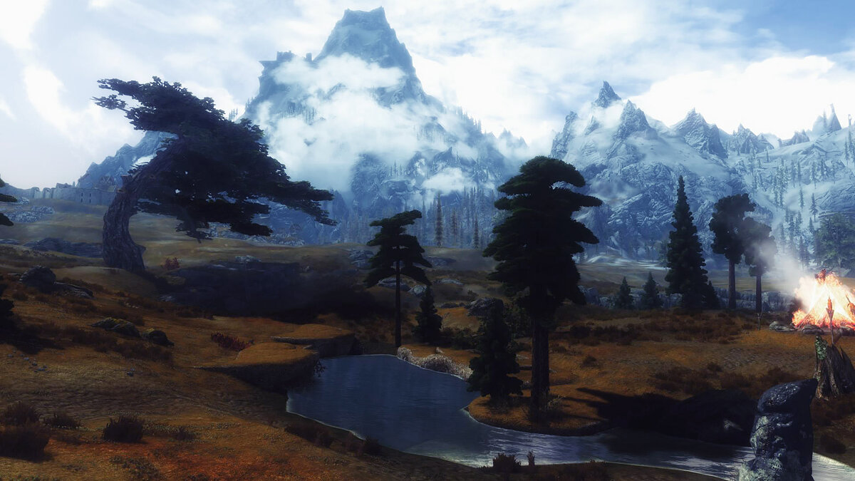 The Elder Scrolls 5: Skyrim — Улучшенные текстуры (Skyrim HD - 2K Textures) [1.7]