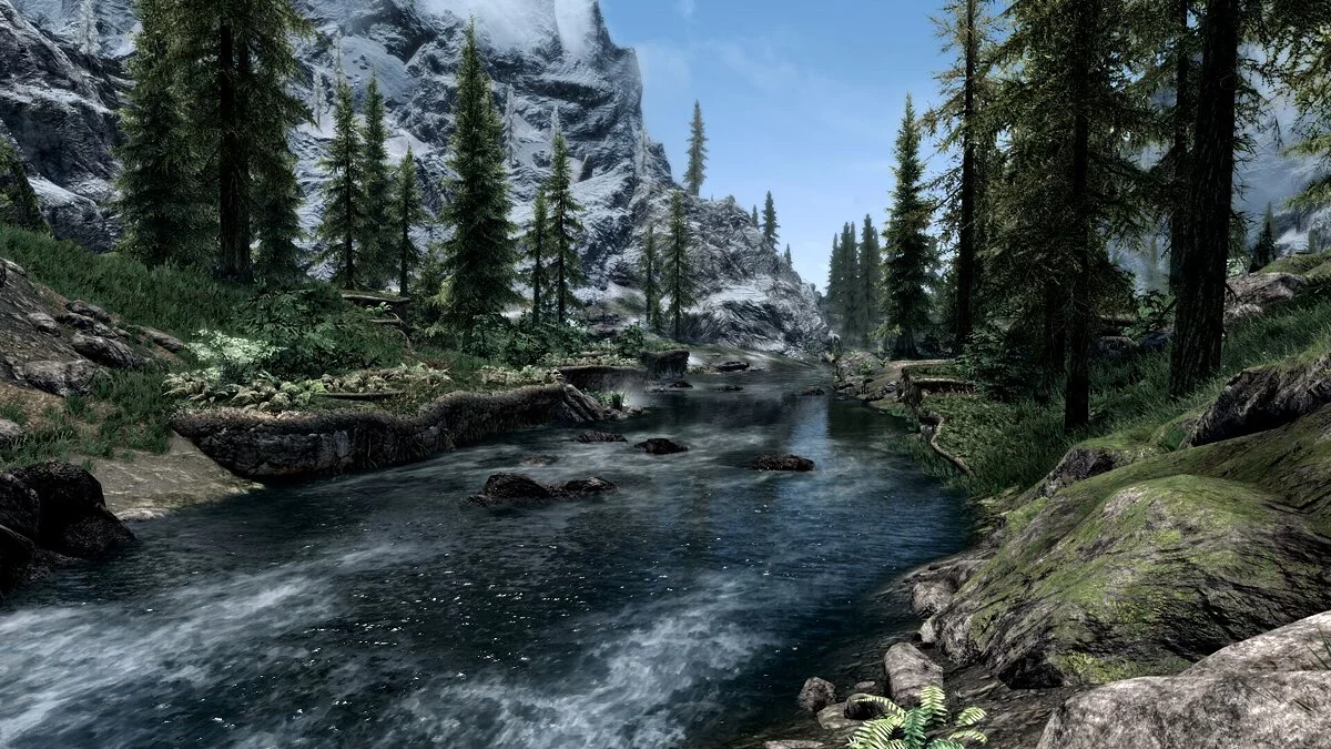 The Elder Scrolls 5: Skyrim — Улучшенные текстуры воды (Lightweight Water Overhaul) [1.1]