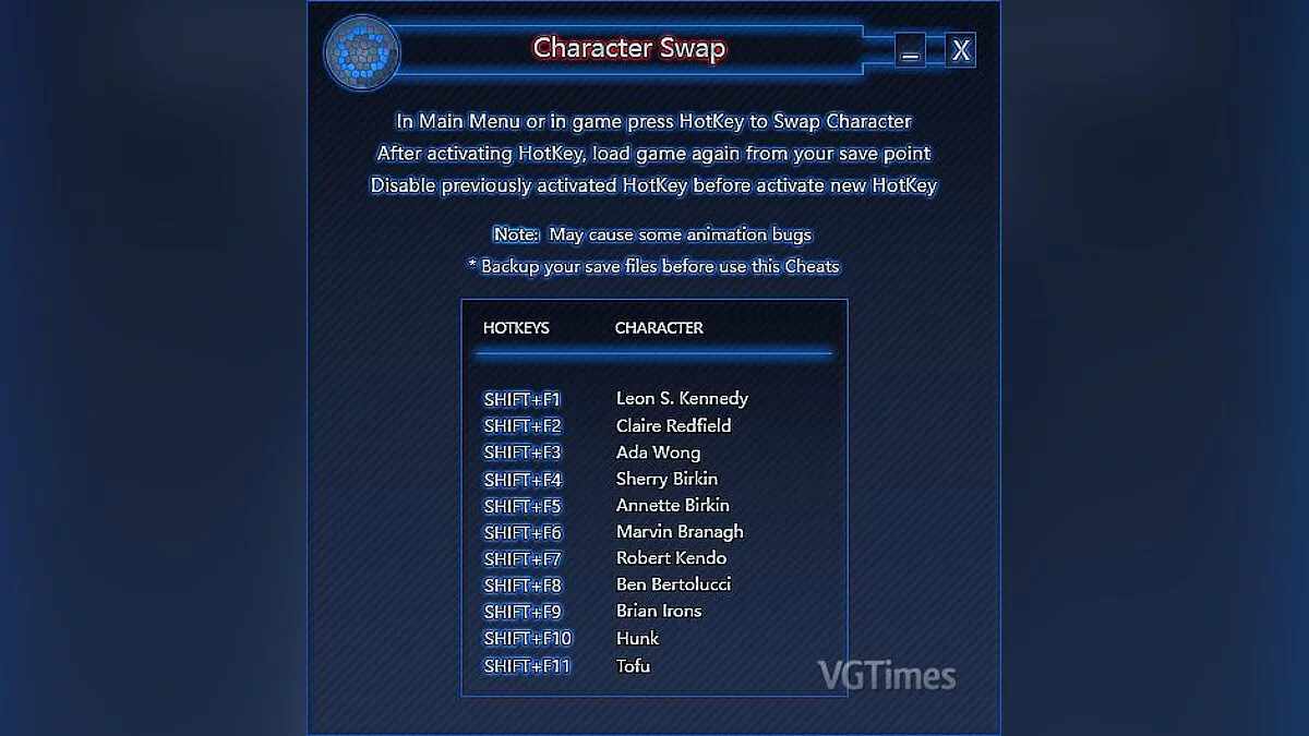 Resident Evil 2 — Трейнер / Trainer (+14 / Character Swap) [2.0 | STEAM] ['pSYcHo]