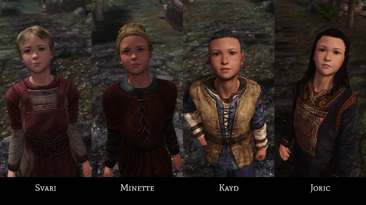 The Elder Scrolls 5: Skyrim Legendary Edition — Новые дети в Скайриме (Simple Children LE) [1.0]