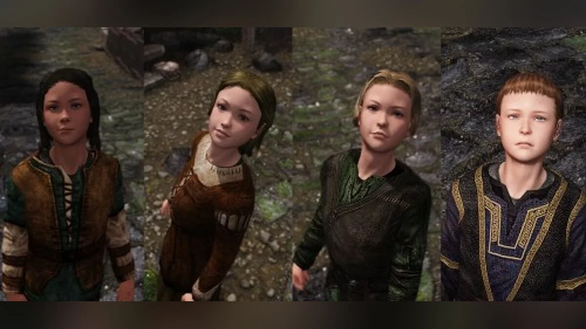 The Elder Scrolls 5: Skyrim Legendary Edition — Новые дети в Скайриме (Simple Children LE) [1.0]