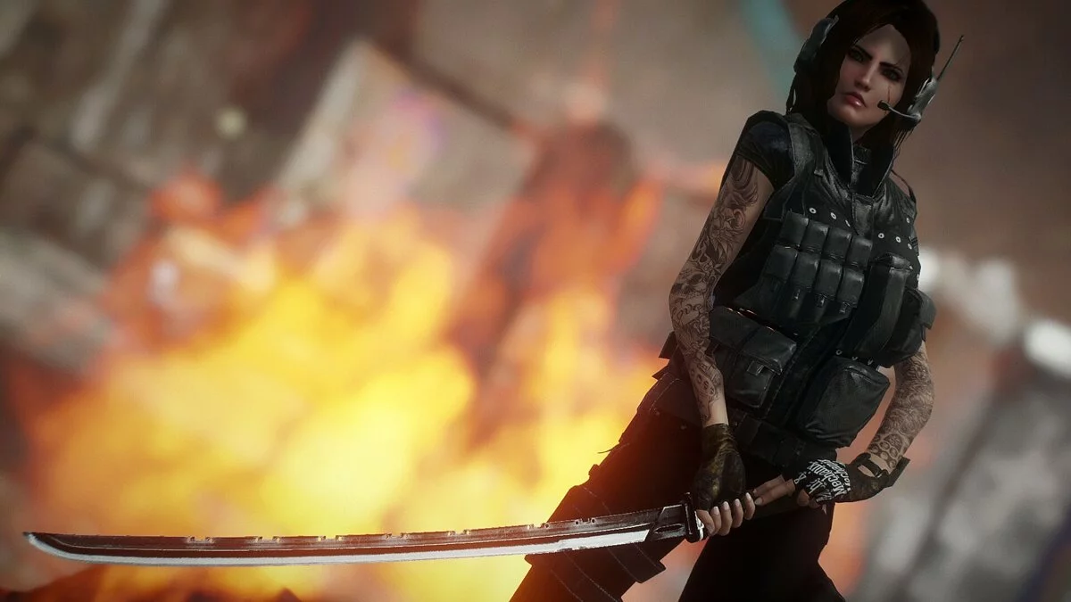 Fallout 4 — Закаленная катана (Ardent Blade) [1.1]