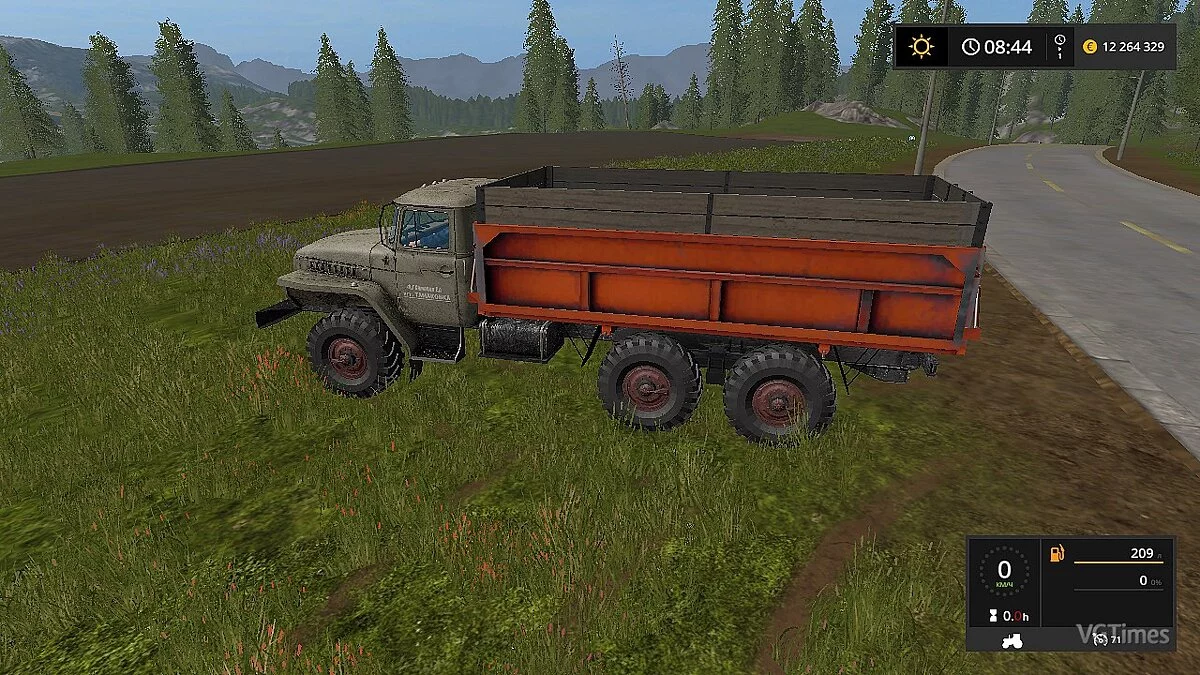 Farming Simulator 17 — УРАЛ-4320 Сельхозник V1.1