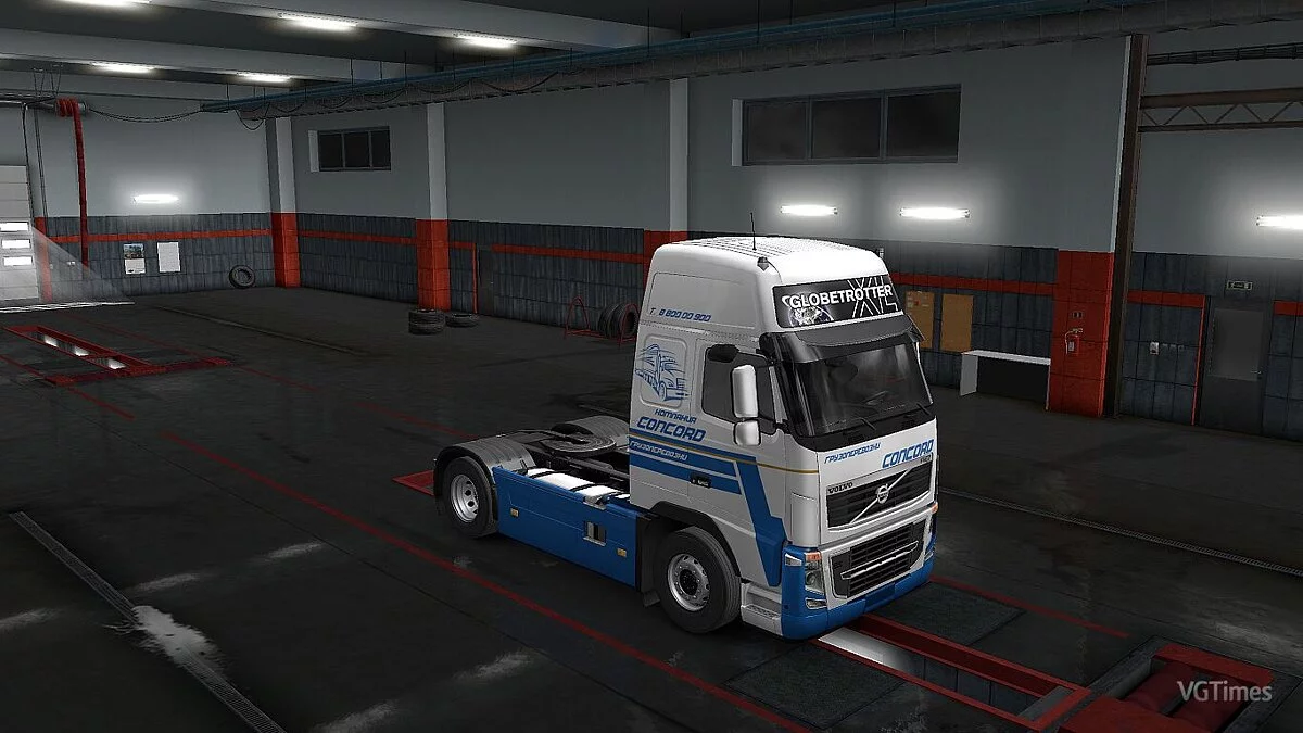 Euro Truck Simulator 2 — Concord Volvo Skin [1.0]
