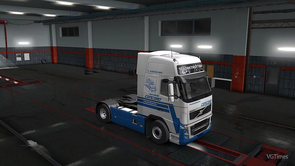 Euro Truck Simulator 2 — Concord Volvo Skin [1.0]