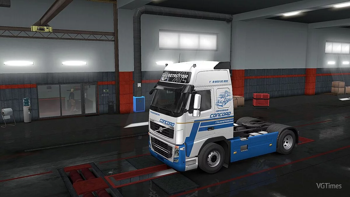 Euro Truck Simulator 2 — Concord Volvo Skin [1.0]