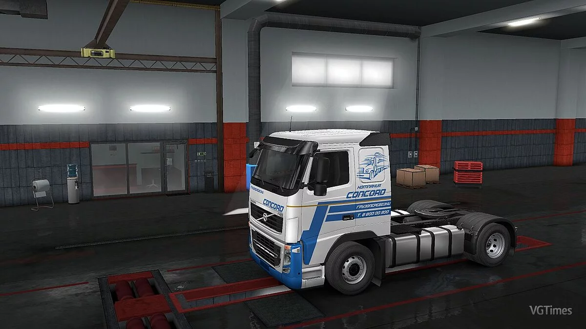 Euro Truck Simulator 2 — Concord Volvo Skin [1.0]