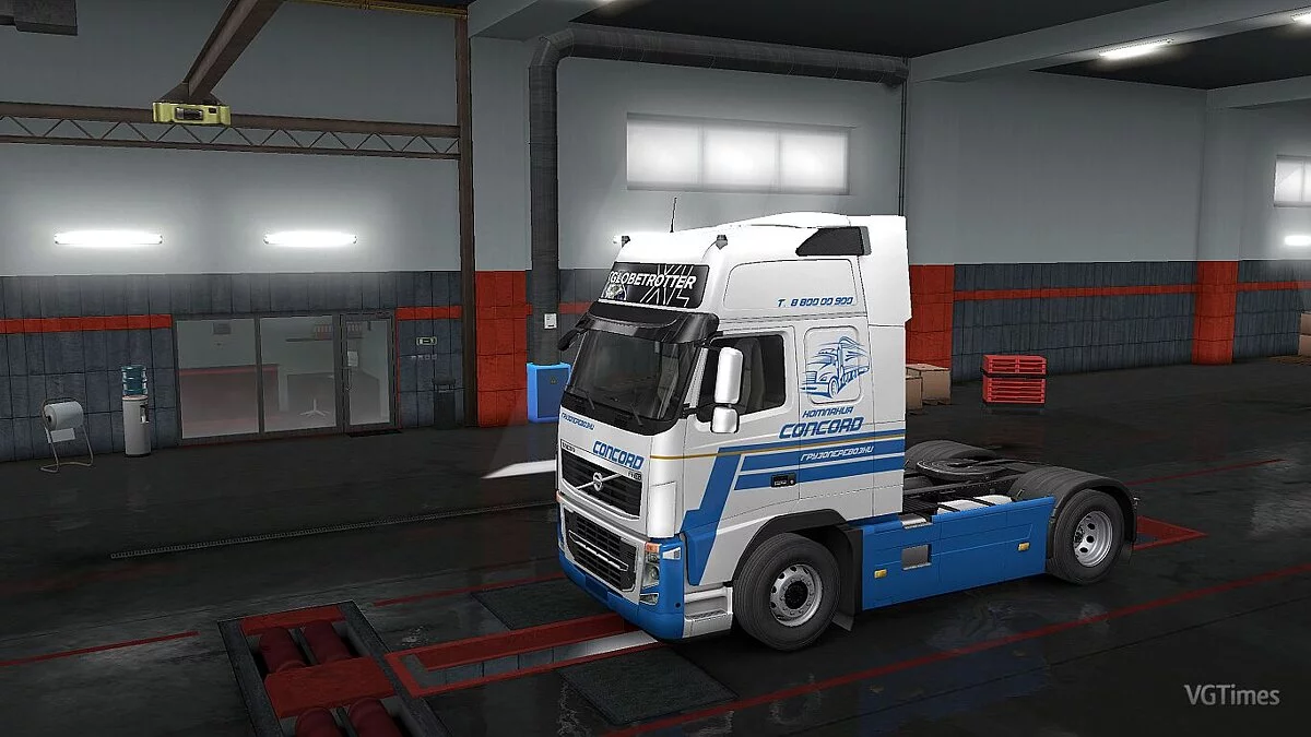 Euro Truck Simulator 2 — Concord Volvo Skin [1.0]
