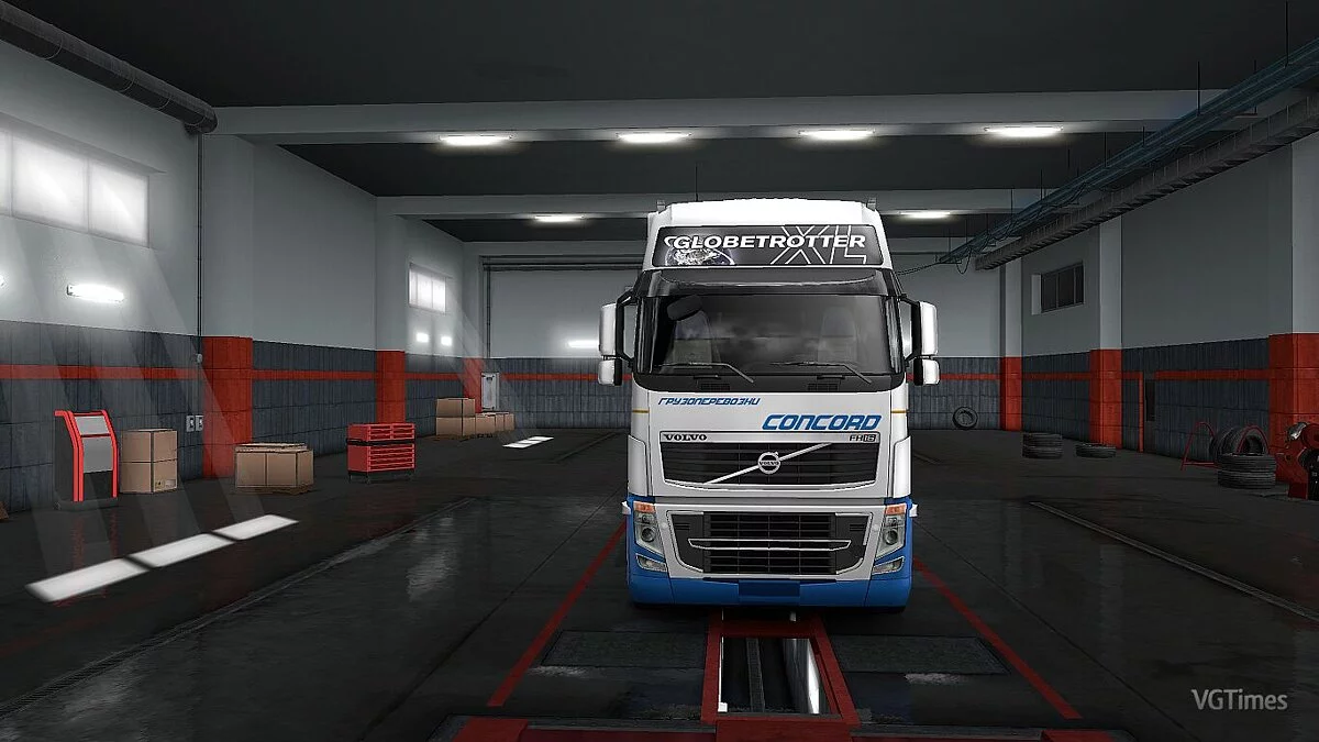 Euro Truck Simulator 2 — Concord Volvo Skin [1.0]