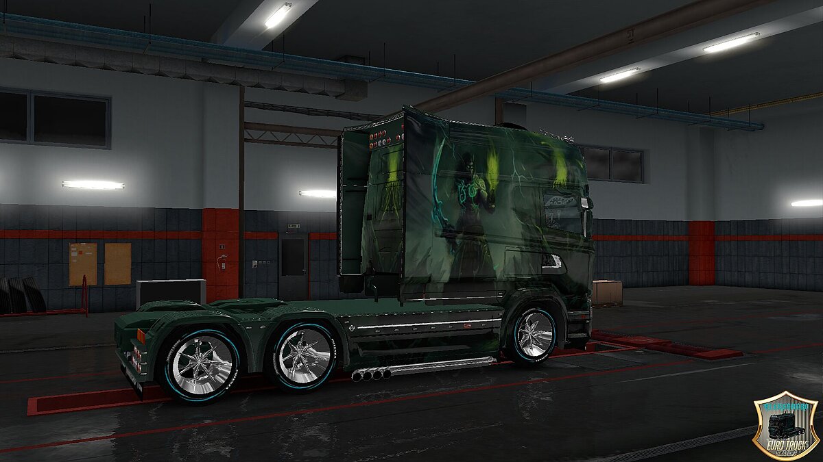 Euro Truck Simulator 2 — Скин Voin для Scania RS Longline [1.0]