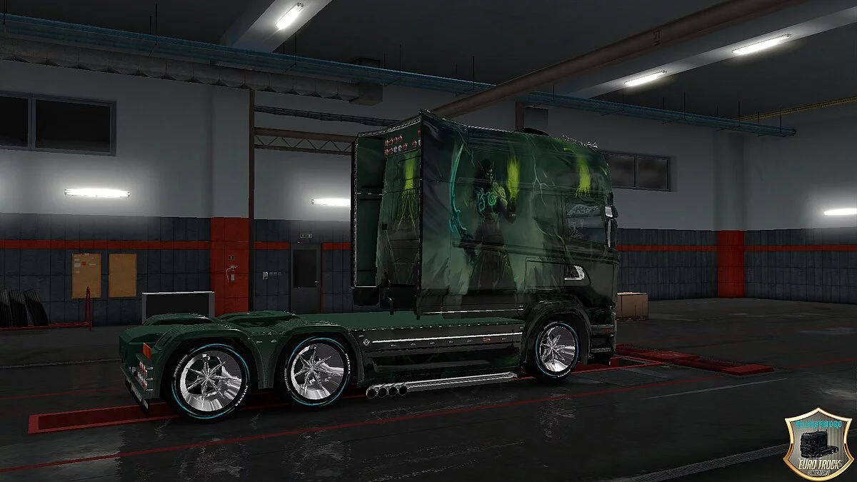 Euro Truck Simulator 2 — Скин Voin для Scania RS Longline [1.0]