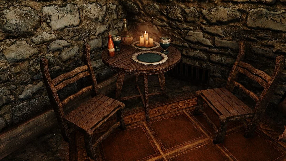 The Elder Scrolls 5: Skyrim — Трехмерная фурнитура в домах (Skyrim 3D Furniture) [1.2]