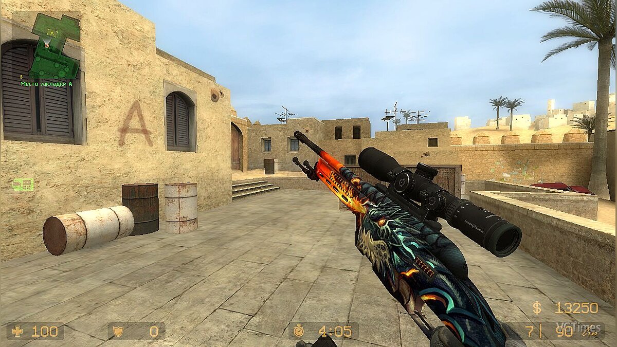 Counter-Strike: Source — SSG-08 Вместо Scout (SS-08 CSS V88, 90.