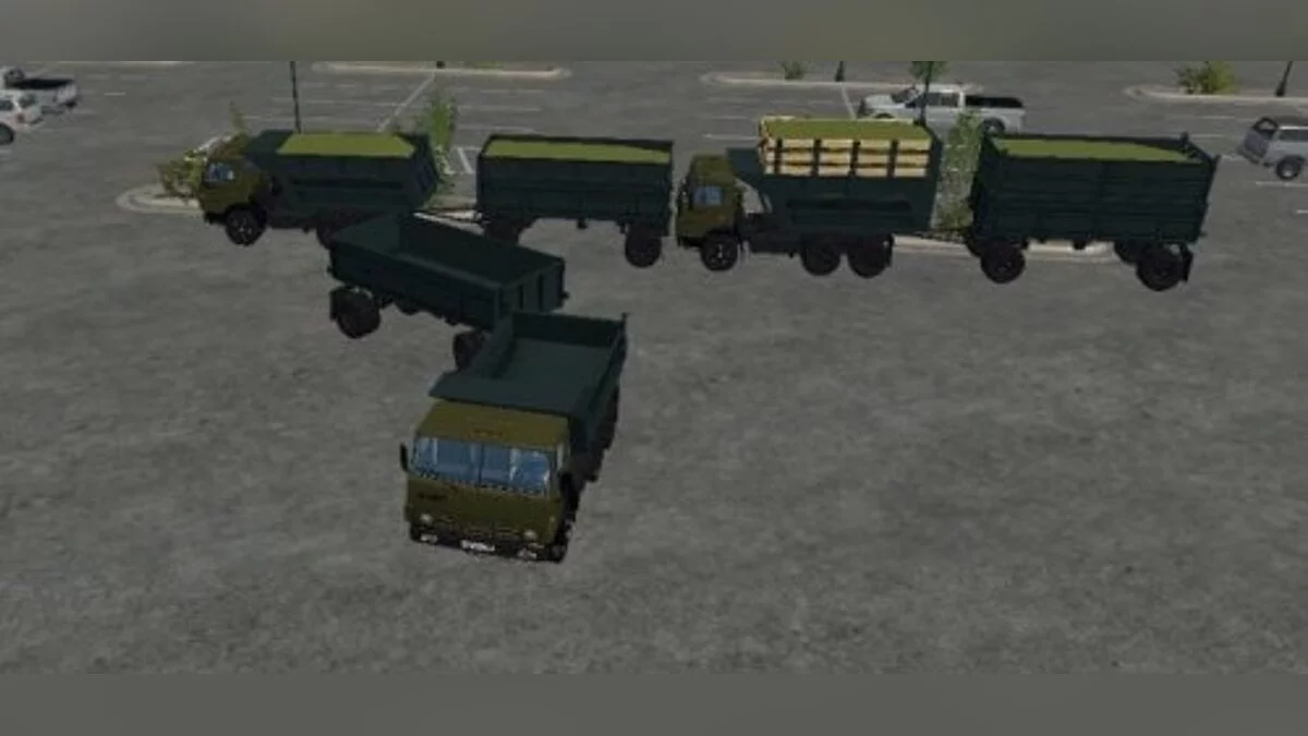 Farming Simulator 17 — КАМАЗ-55111 [V1.2]