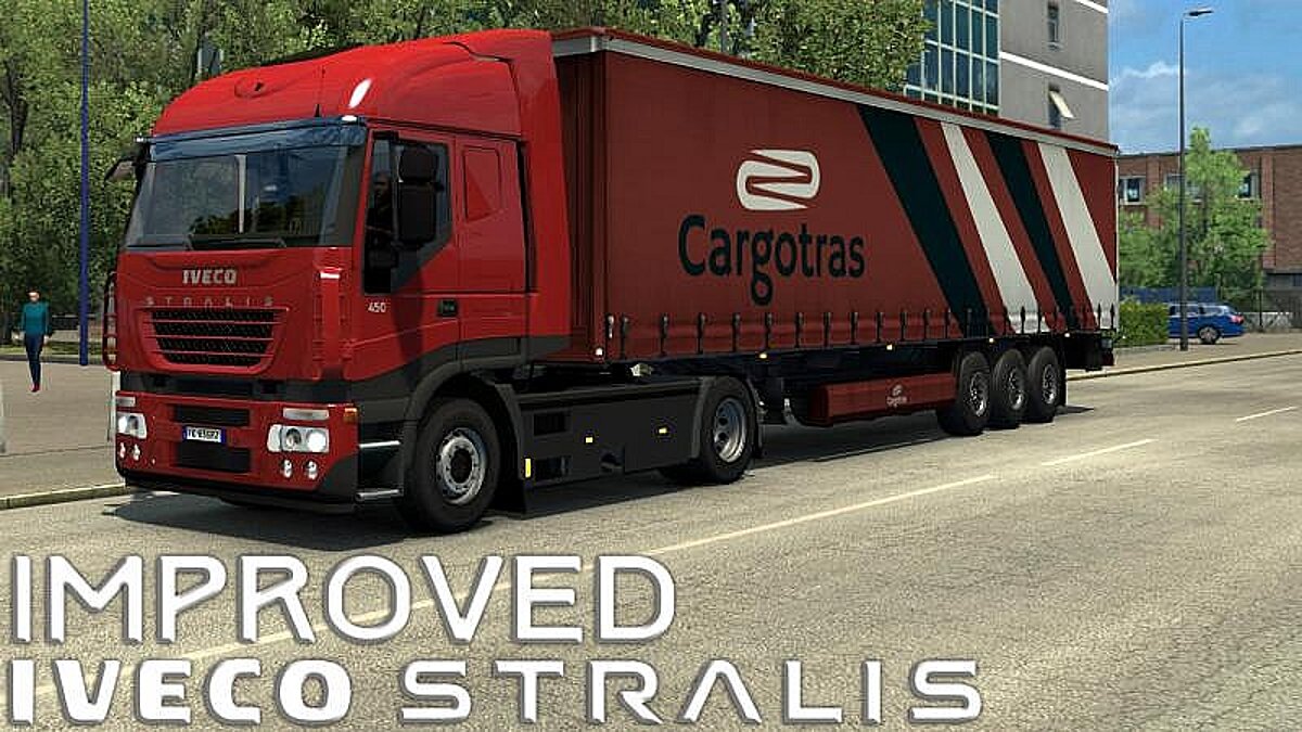 Euro Truck Simulator 2 — Фикс под патч 1.34 для мода Improved Iveco Stralis [1.2]