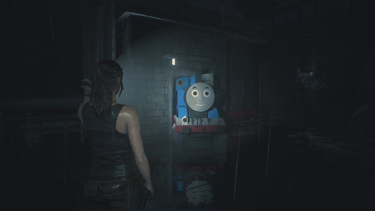 Resident Evil 2 — Паровозик Томас вместо Тирана