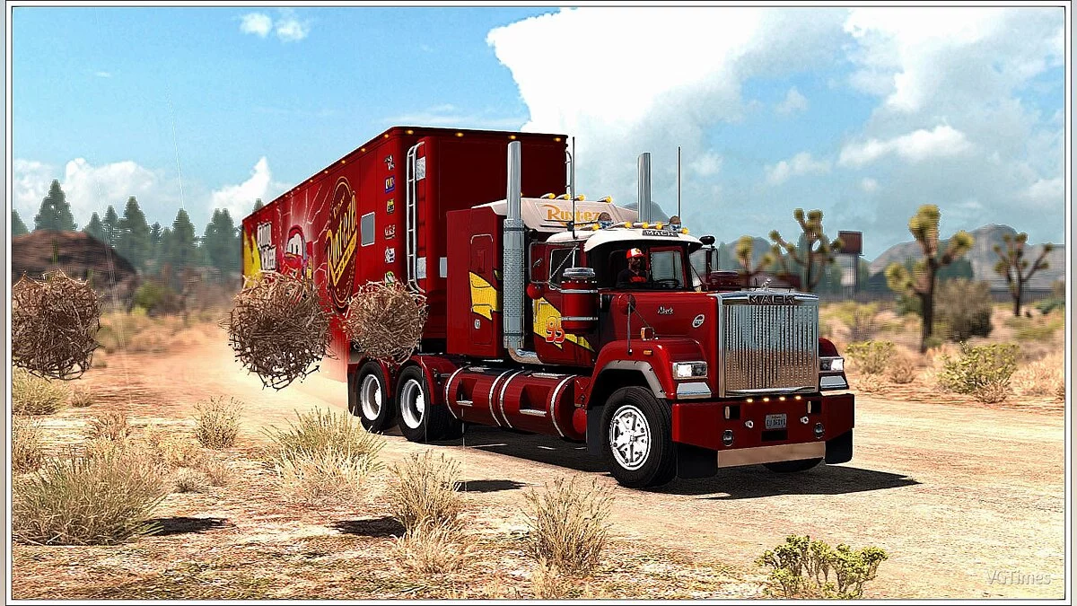 American Truck Simulator — Живописная карта Radiator Springs