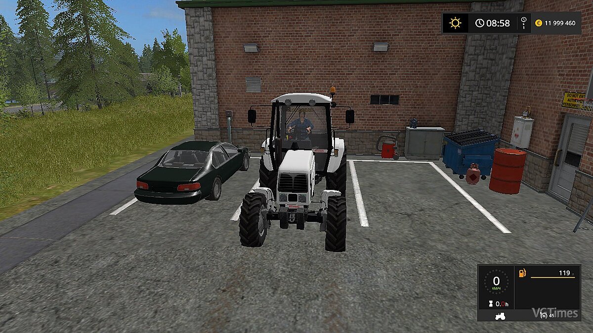 Farming Simulator 17 — KUBOTA M135 GX V1.0.0.0