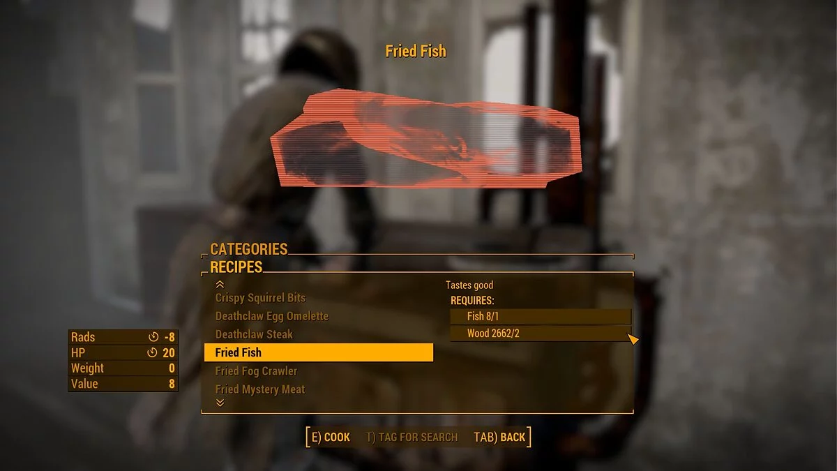 Fallout 4 — Рыбалка в Fallout (Basic Fishing) [1.0]