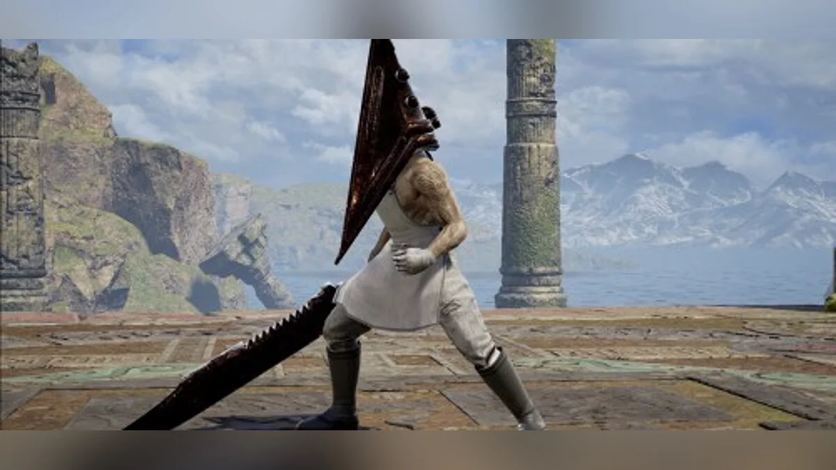 SoulCalibur 6 — Голова и оружие "Пирамидоголового" из Sillent Hill [1.0]