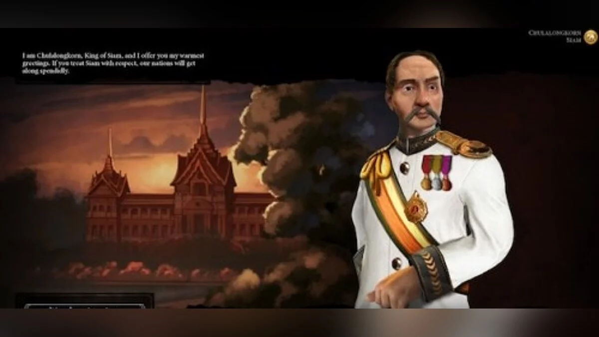 Sid Meier&#039;s Civilization 6 — Сиам: Чулалонгкорн (Sukritact's Chulalongkorn) [1.0]