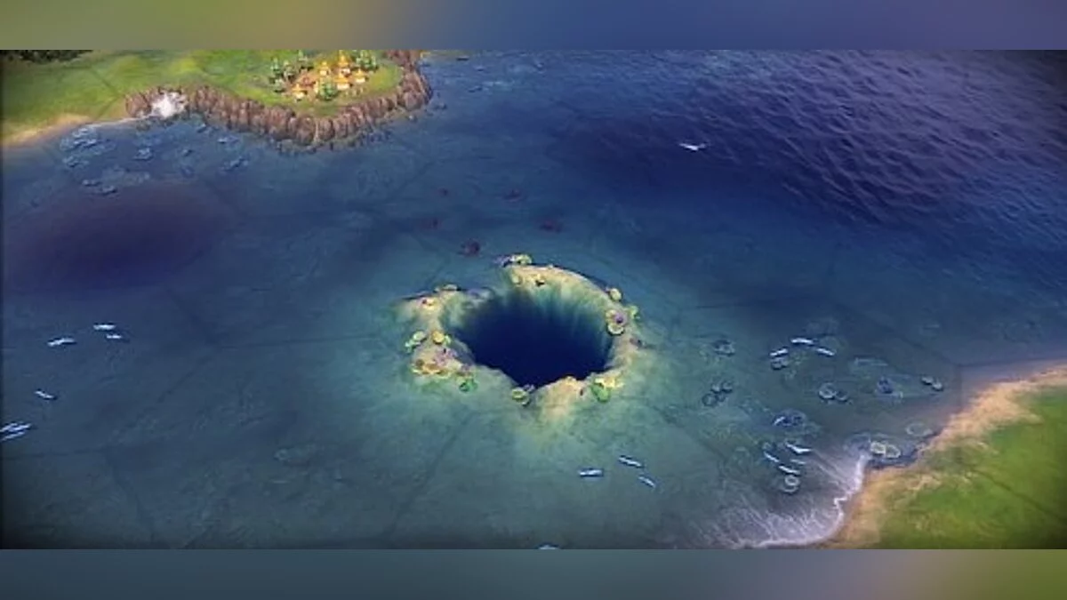 Sid Meier&#039;s Civilization 6 — Чудо природы: "Большая голубая дыра" (Great Blue Hole) [1.0]