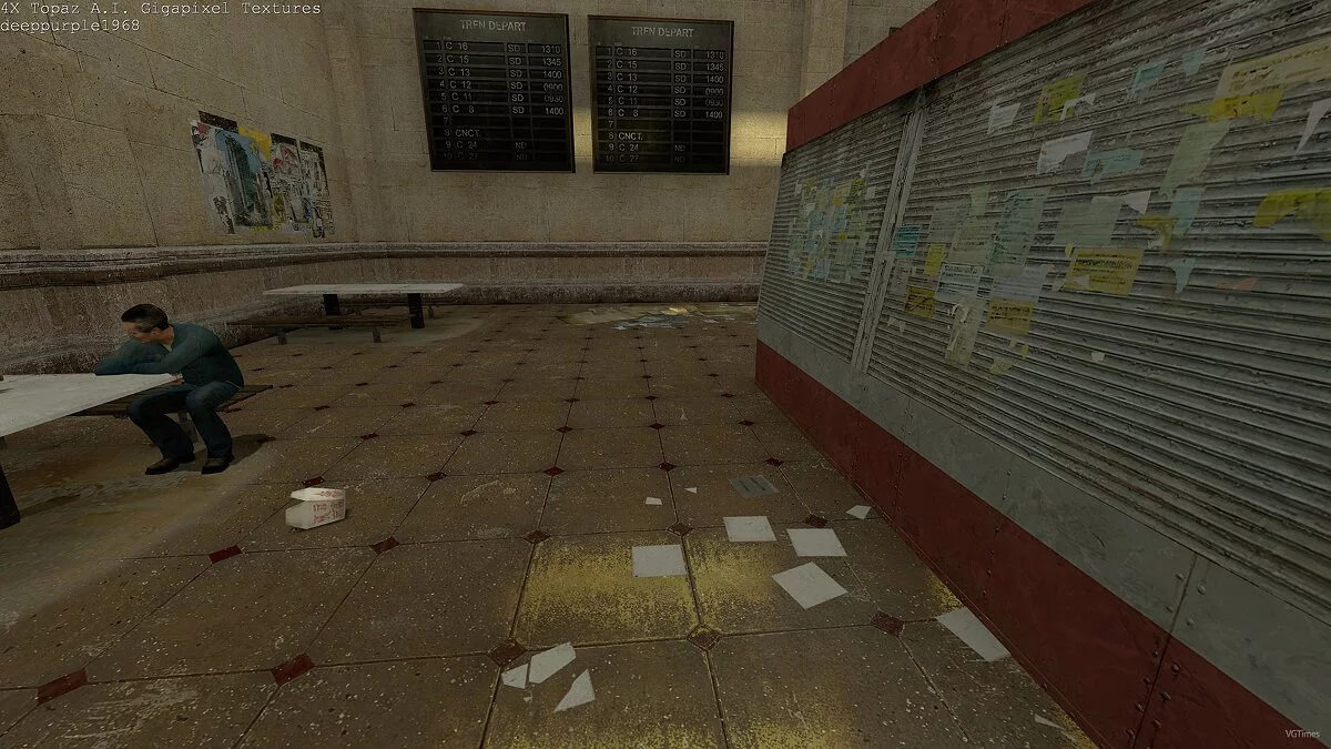 Half-Life 2 — Улучшенные оригинальные текстуры (4X Topaz A.I. Gigapixel Textures) [1.01]