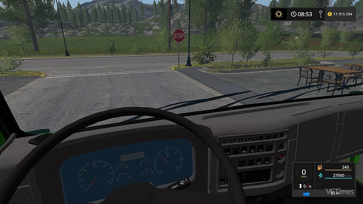 Farming Simulator 17 — Самосвал КамАЗ 45143 [1.0]