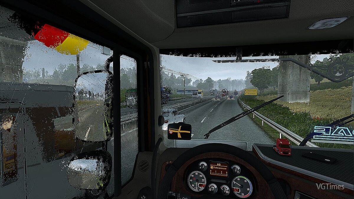 Euro Truck Simulator 2 — Эффект погоды: Дождь / Анимация и Графика / Моды и  скины