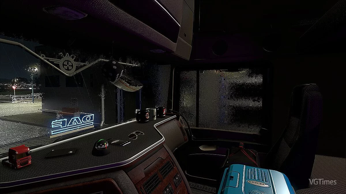 Euro Truck Simulator 2 — Эффект погоды: Дождь