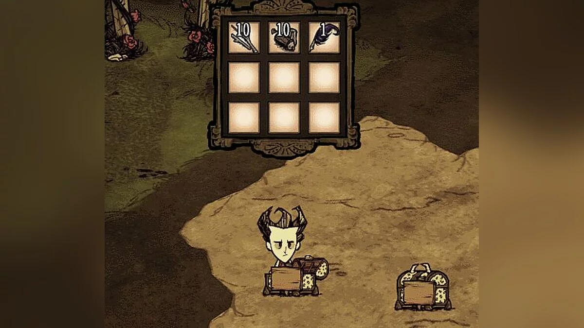 Don&#039;t Starve — Табличка для просмотра содержимого сундука