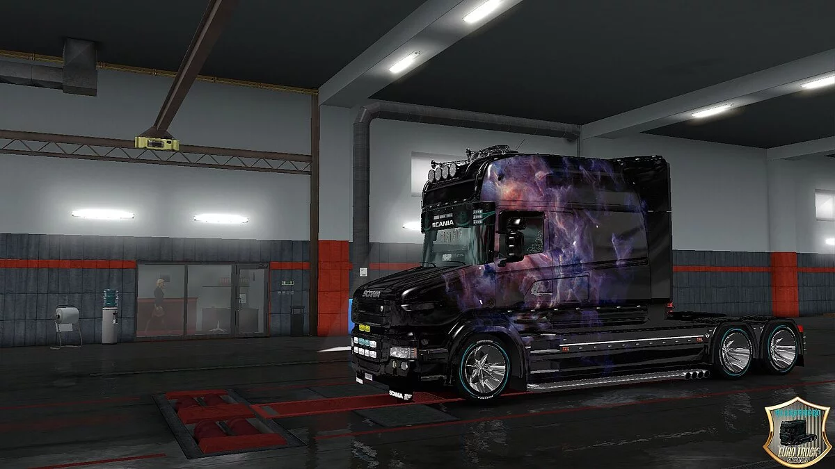 Euro Truck Simulator 2 — «Космос» для Scania T Longline