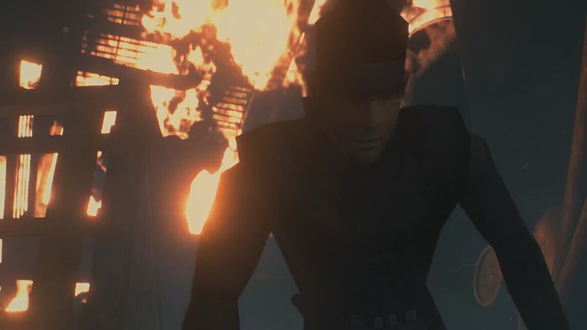 Resident Evil 2 — Солид Снейк из Metal Gear Solid 2 вместо Леона