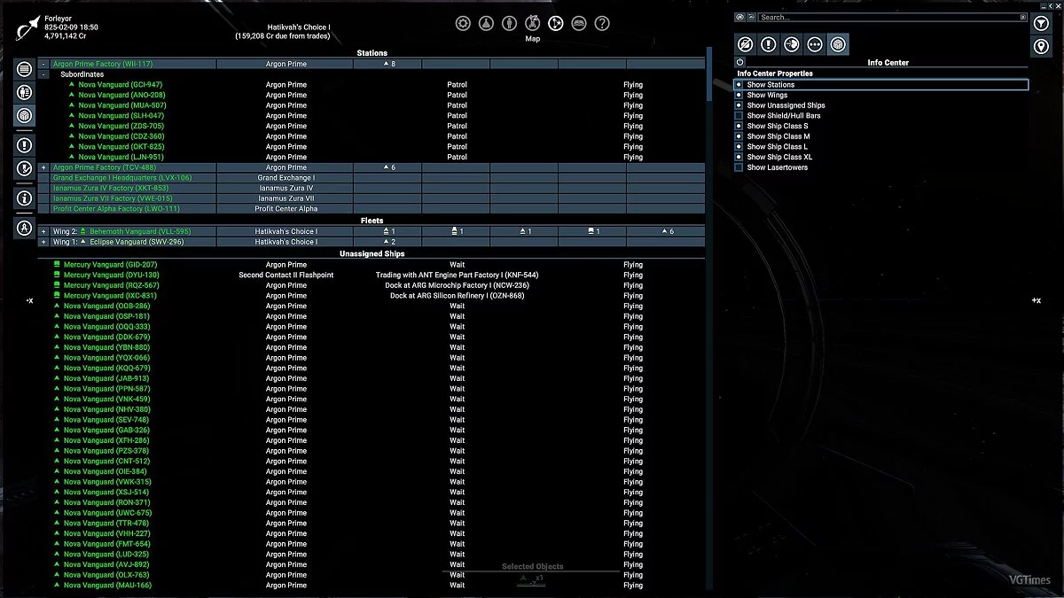 X4: Foundations — Информационный центр v2.1.2