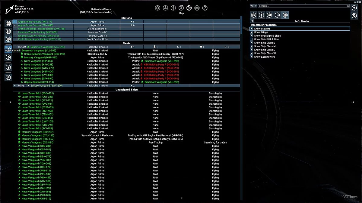 X4: Foundations — Информационный центр v2.1.2