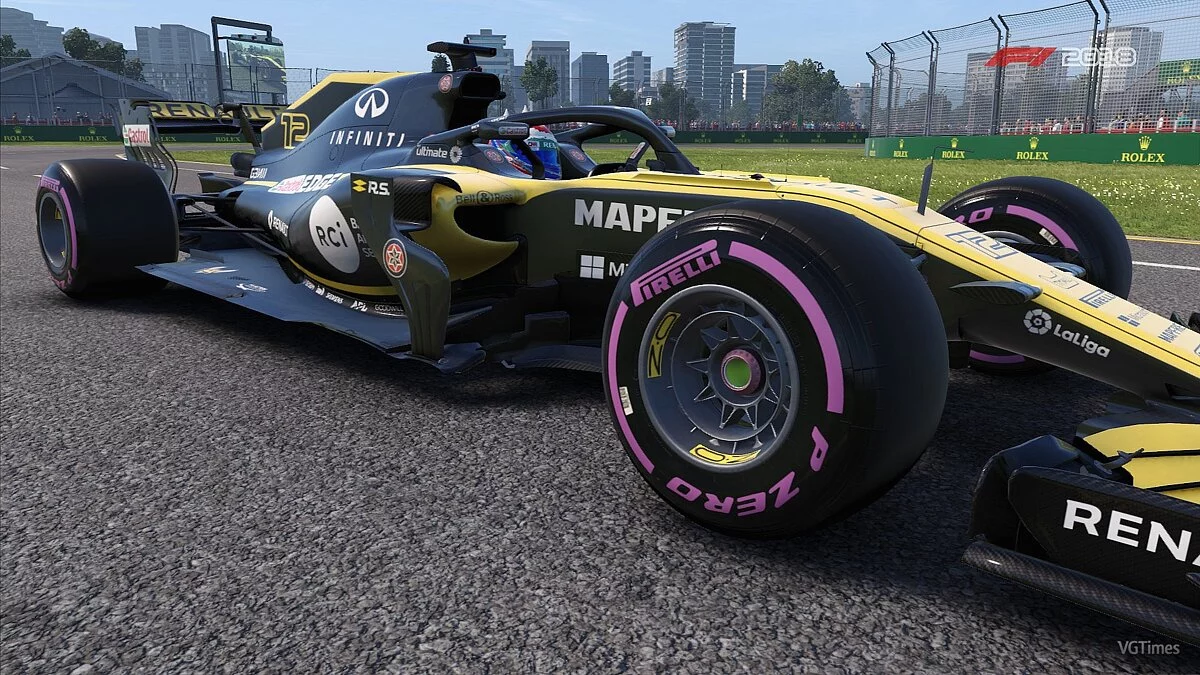 F1 2018 — Улучшенные текстуры шин